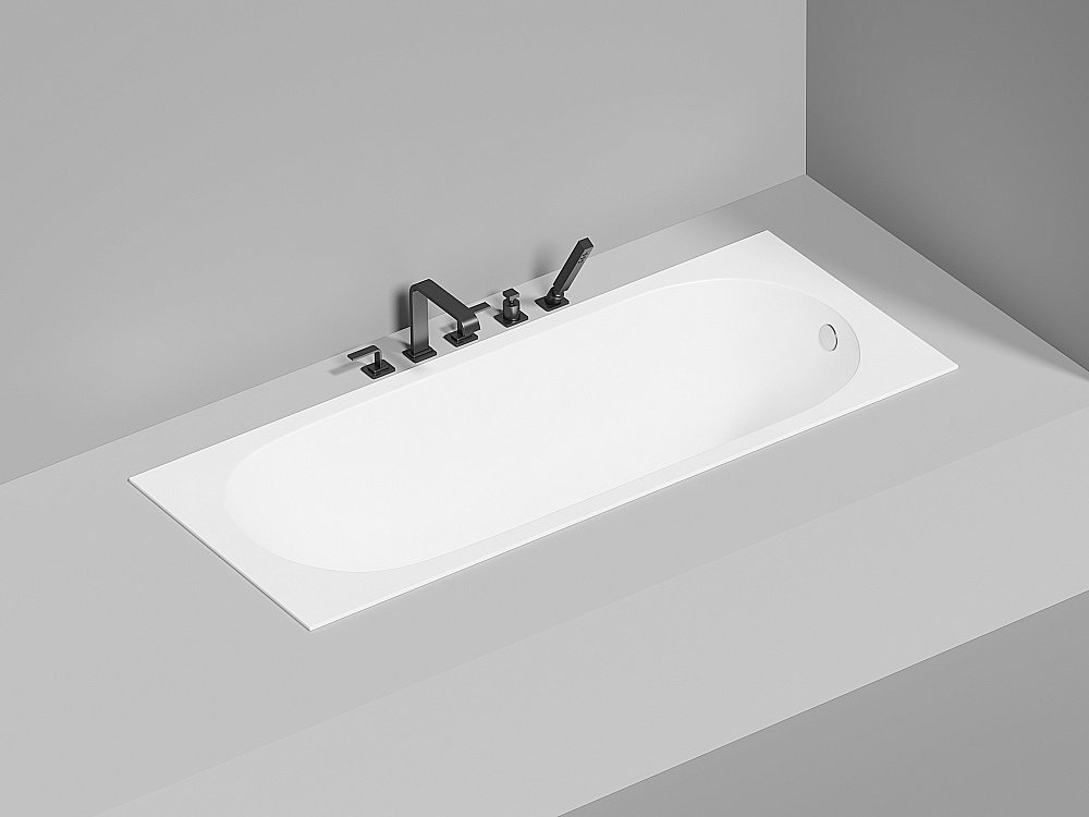 Ванна Salini Ornella S-Stone 170х70 102323MF RAL матовая купить в интернет-магазине Sanbest