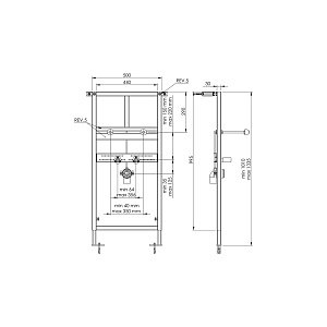 Инсталляция для раковины Koller Pool Washbasin Alcora ST1100 купить в интернет-магазине сантехники Sanbest