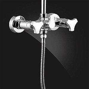 Душевая система Elghansa New Wave Delta 3707593-2A хром купить в интернет-магазине сантехники Sanbest