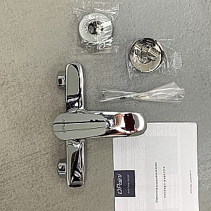 Смеситель для ванны PAINI Parallel 47CR111LMKM хром купить в интернет-магазине сантехники Sanbest