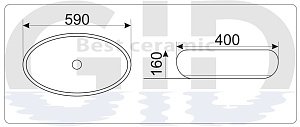 Раковина GID Mnc166 купить в интернет-магазине Sanbest