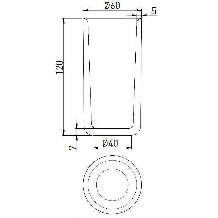 Стакан Salini Gocce 1901201 белый матовый купить в интернет-магазине сантехники Sanbest