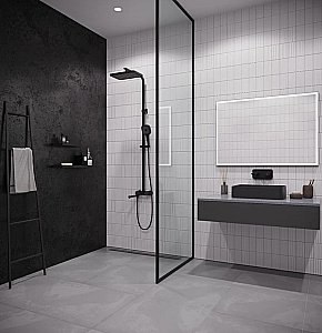 Душевая система Iddis Slide SLIBLBTi06 черный матовый купить в интернет-магазине сантехники Sanbest