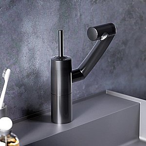 Смеситель для раковины Damixa Arc 290217364 черный купить в интернет-магазине сантехники Sanbest