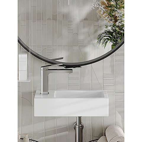 Раковина Orange B05 37 B05-365RW белая купить в интернет-магазине Sanbest