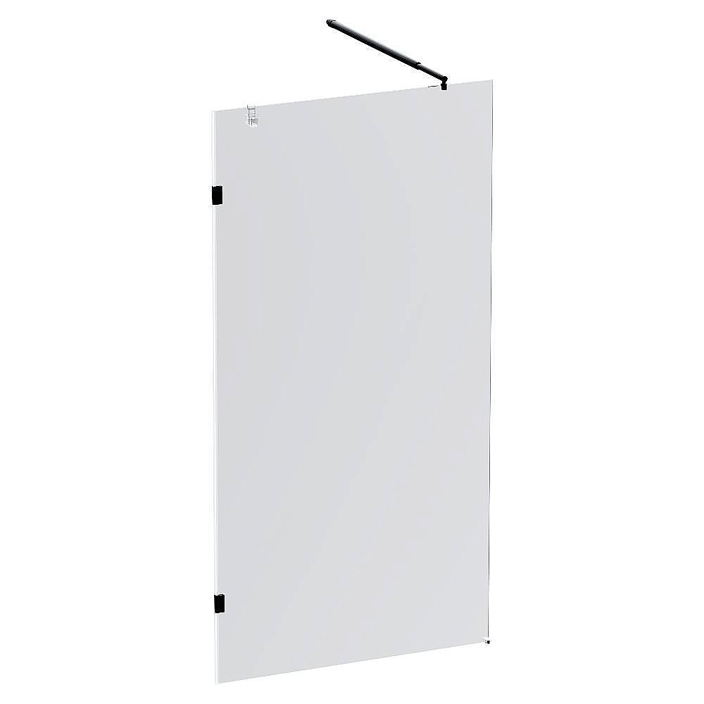 Душевое ограждение AM.PM X-Joy W94WI 100 W94WI-100-F1-BTE стекло прозрачное/профиль черный купить в интернет-магазине Sanbest