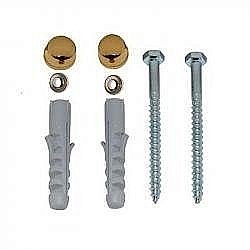 Крепление вертикальное для напольных унитазов/биде Kerasan 760393 бронза купить в интернет-магазине сантехники Sanbest