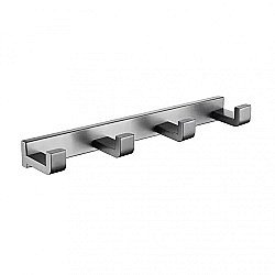 Вешалка на 4 крючка ABBER Westen AA1751NG никель купить в интернет-магазине сантехники Sanbest