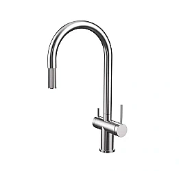 Смеситель для кухни Wonzon & Woghand WW-8020295-BN брашированный никель купить в интернет-магазине сантехники Sanbest
