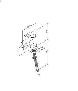 Смеситель для раковины AM.PM X-JOY F85E02100 купить в интернет-магазине сантехники Sanbest