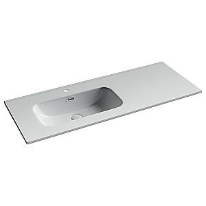 Тумба с раковиной Sancos Very VR120W/CN7006 120 Bianco для ванной в интернет-магазине Sanbest