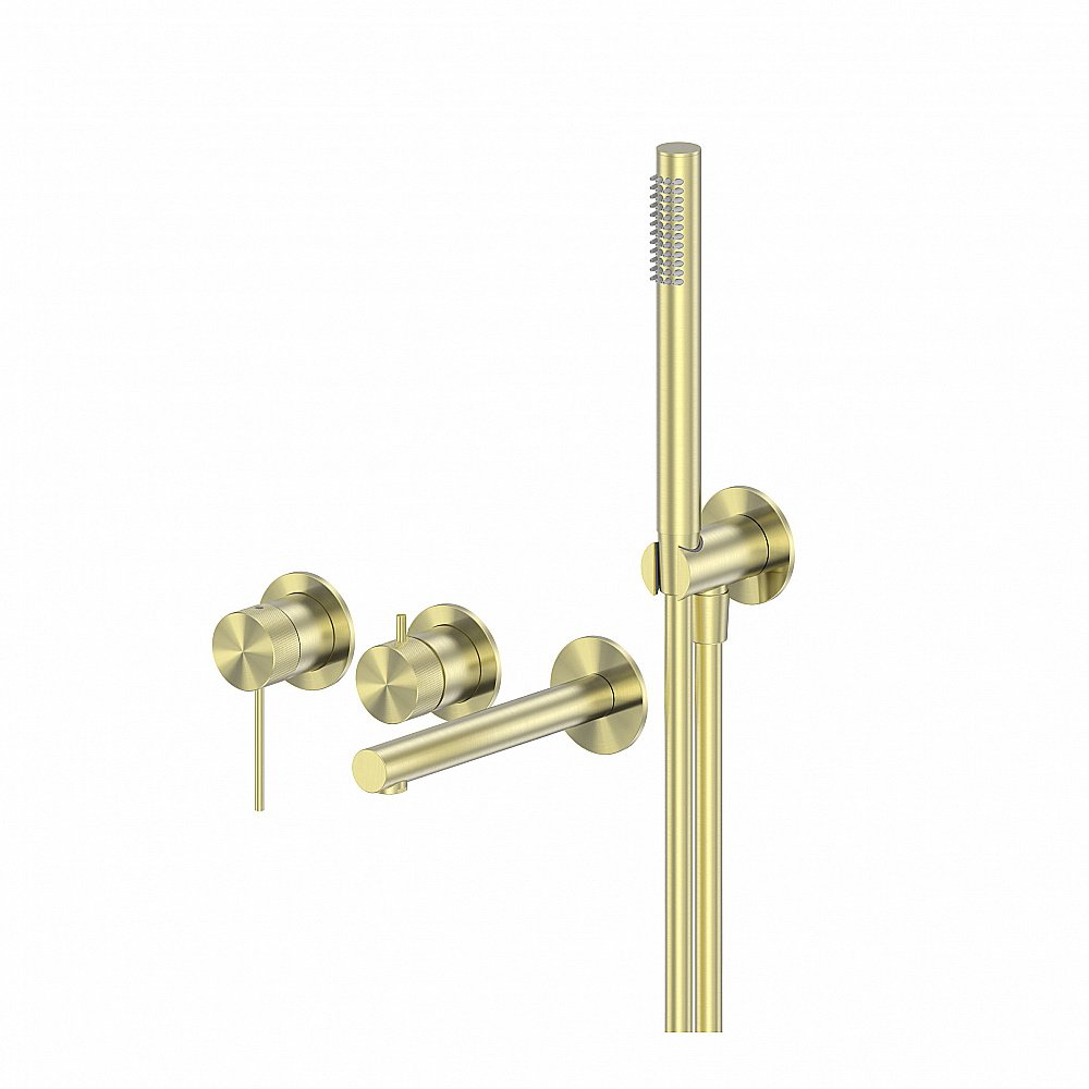 Смеситель для ванны ABBER Emotion 316 AF8830BG золото брашированное купить в интернет-магазине сантехники Sanbest