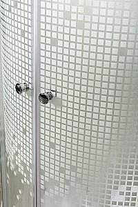 Душевая кабина DTO Серия L 908 с гм. и эл. 80x80 купить в интернет-магазине Sanbest