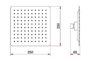 Душевая система Berges VENTAS 73005 хром купить в интернет-магазине сантехники Sanbest