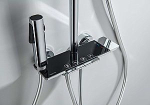 Душевая система Aquatek Поларис AQ3040CR хром купить в интернет-магазине сантехники Sanbest
