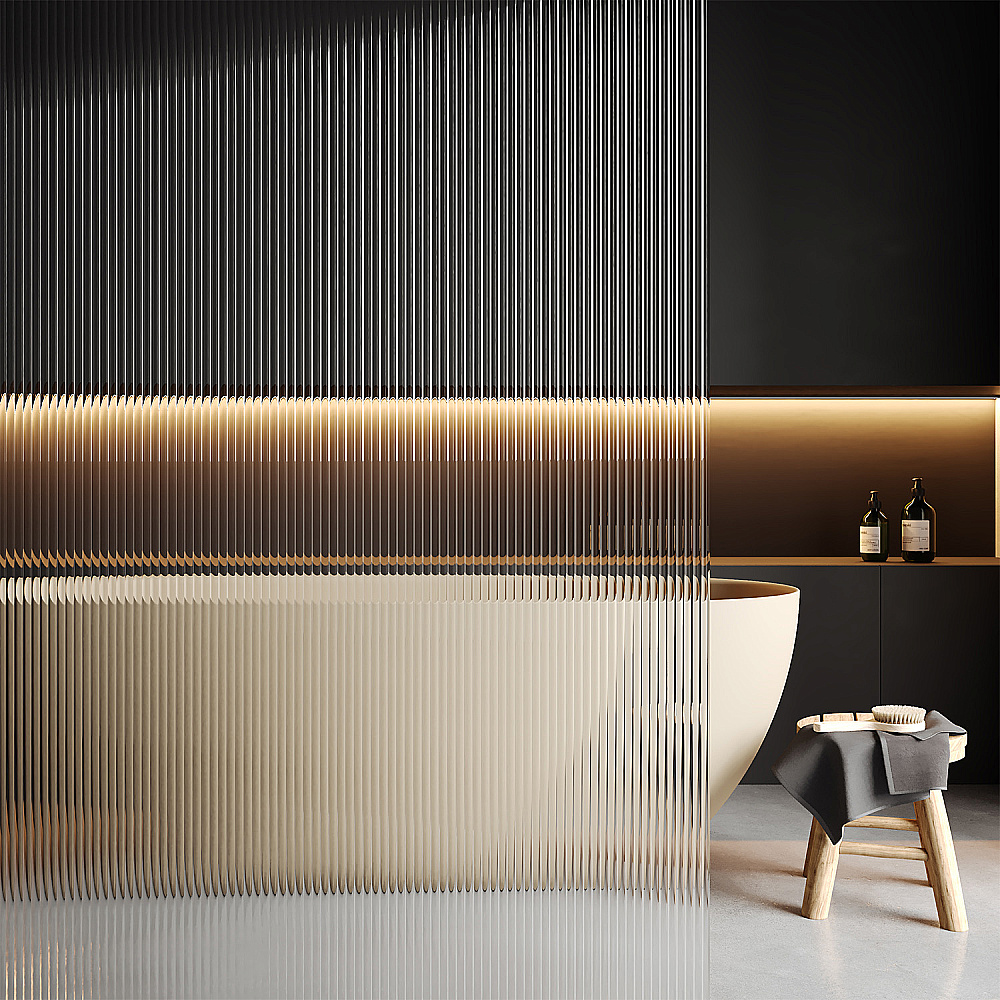 Душевое ограждение WasserKRAFT Vechte 60W46RG-FL 110 фиксатор розовое золото/стекло рифленое купить в интернет-магазине Sanbest