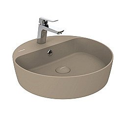 Накладная раковина CREAVIT Loop 45 LP146-00CM00E-0000 капучино матовый купить в интернет-магазине Sanbest