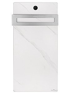 Полотенцесушитель электрический WONZON & WOGHAND STUTTGART WW-A501-BR брашированный никель/белый мрамор купить в интернет-магазине сантехники Sanbest