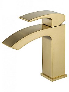 Смеситель для раковины WONZON & WOGHAND FIT, Брашированное золото (WW-88139009-BG) купить в интернет-магазине сантехники Sanbest