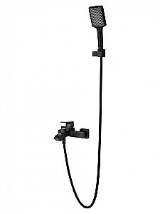 Смеситель для ванны с душем WONZON & WOGHAND FLEX, Черный матовый (WW-88037072-MB) купить в интернет-магазине сантехники Sanbest