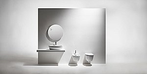 Унитаз подвесной SIMAS Lft Spazio LFT18 безободковый, белый купить в интернет-магазине Sanbest