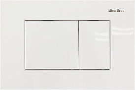 Кнопка для инсталляции Allen Brau Liberty 9.20002.20 белая купить в интернет-магазине сантехники Sanbest