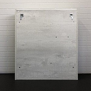 Зеркальный шкаф Comforty Никосия 00-00006163 70 дуб белый купить в интернет-магазине сантехники Sanbest