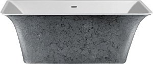 Ванна акриловая Lagard Evora lgd-evr-ts 160.5х77 белая,серебро купить в интернет-магазине Sanbest