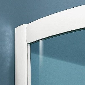 Душевой уголок Radaway Design&Classic C 90x90 30050-04-08 стекло коричневое/профиль белый купить в интернет-магазине Sanbest