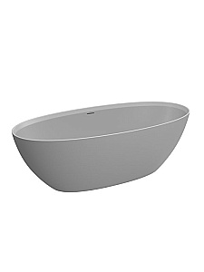 Ванна Cezares LIBERTA 170x76 CZR-LIBERTA-170-76-56-GM-SSB серый туман матовый купить в интернет-магазине Sanbest