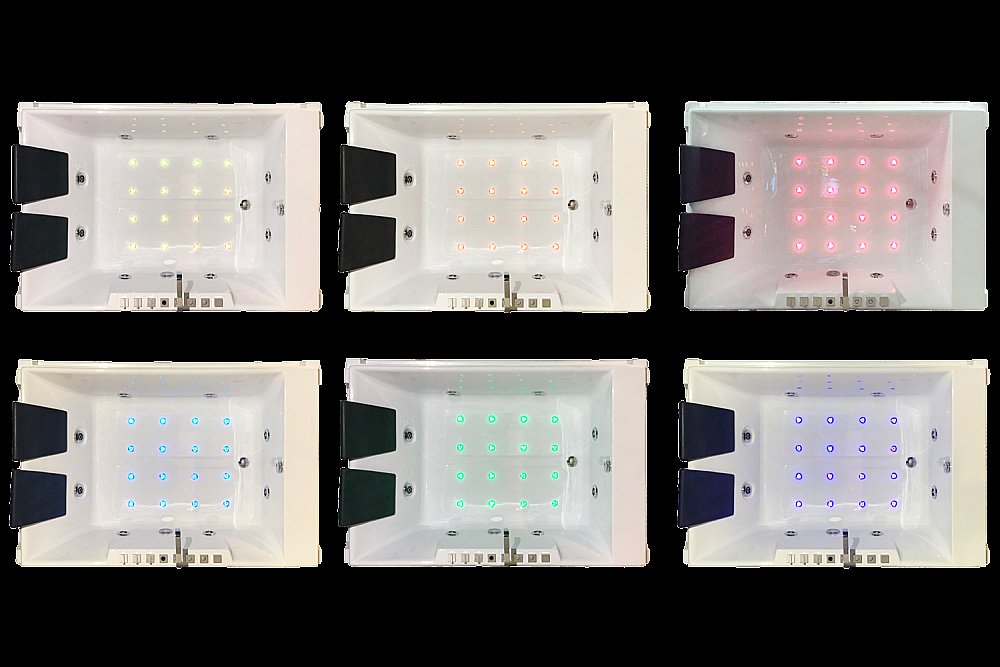 Акриловая ванна Royal Bath Triumph De Luxe RB665100DL 180x120 белая с гидромассажем купить в интернет-магазине Sanbest