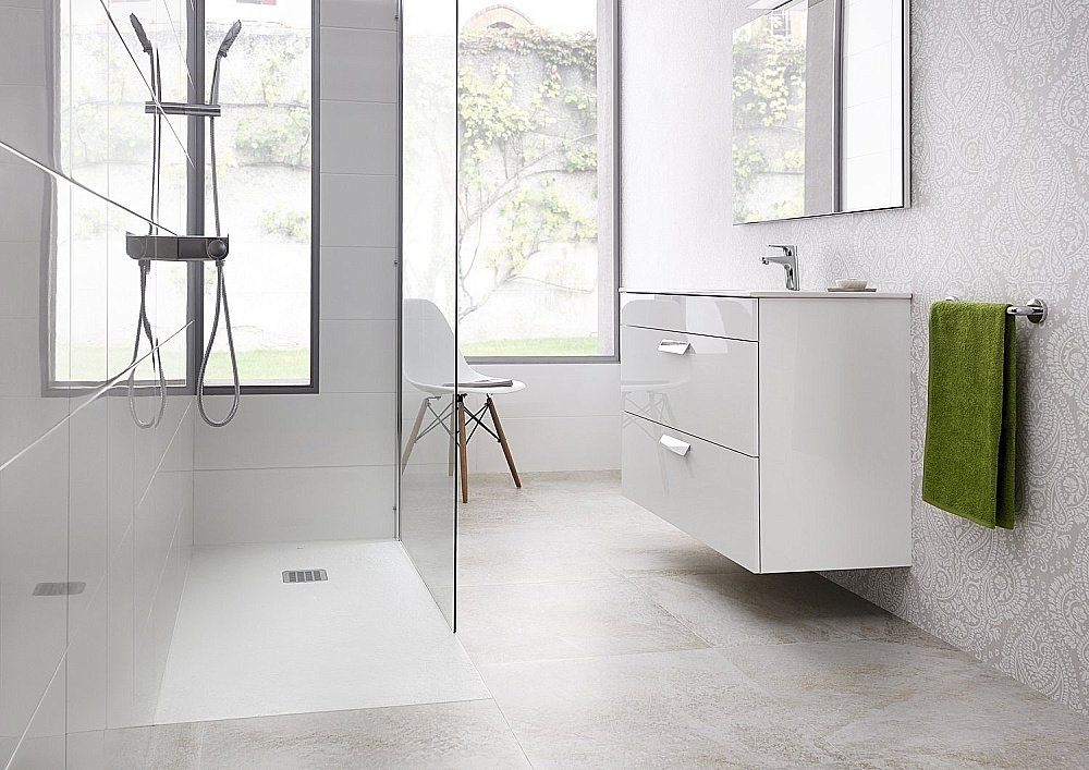 Душевой поддон Stonex® Roca Terran 120X90 Blanco купить в интернет-магазине Sanbest