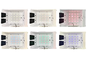 Акриловая ванна Royal Bath Triumph De Luxe RB665100DL 180x120 белая с гидромассажем купить в интернет-магазине Sanbest