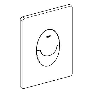 Кнопка для инсталляции Grohe Skate Air 38505SH0 альпин-белый купить в интернет-магазине сантехники Sanbest