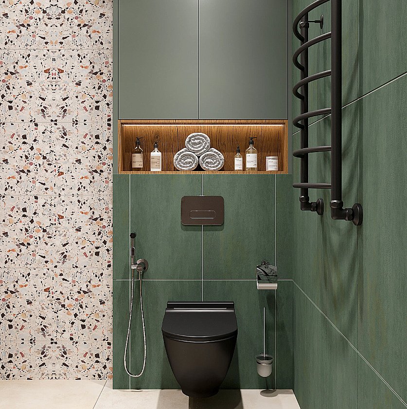 Унитаз подвесной Bien HARMONY HRKA052N5VP0B7000 черный матовый, с крышкой микролифт, безободковый купить в интернет-магазине Sanbest