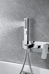 Смеситель для ванны Allen Brau Infinity 5.21007-00 хром купить в интернет-магазине сантехники Sanbest