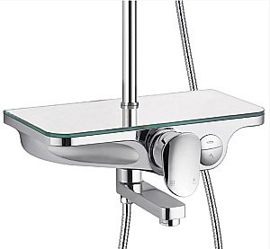 Душевая система Weltwasser WW DP 1020 CR 10000003184 хром купить в интернет-магазине сантехники Sanbest