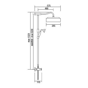 Душевая система Veragio Agatha VR.AGA-9940.CR купить в интернет-магазине сантехники Sanbest