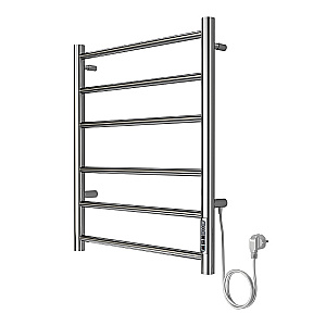 Полотенцесушитель электрический Azario PARMA П6 500х600 AZ10856 хром купить в интернет-магазине сантехники Sanbest