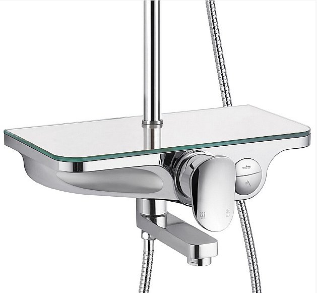 Душевая система Weltwasser WW DP 1020 CR 10000003184 хром купить в интернет-магазине сантехники Sanbest