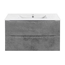 Тумба для раковины Vincea Mia Slim 900 Beton купить в интернет-магазине сантехники Sanbest