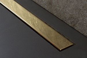 Душевой трап Pestan Confluo Frameless Line Gold 650 купить в интернет-магазине Sanbest