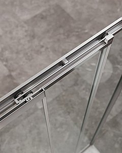 Душевая дверь Cezares MOLVENO-BF-3-120-C-Cr-IV хром купить в интернет-магазине Sanbest