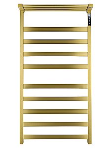 Полотенцесушитель электрический WONZON & WOGHAND FRANKFURT, Брашированное золото (WW-1029-BG) купить в интернет-магазине сантехники Sanbest