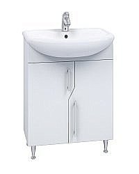 Тумба для раковины VIGO Grand tn.GRA.UYU.60.2D белая купить в интернет-магазине сантехники Sanbest