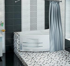 Ванна с гидромассажем Радомир София 169х99 ТЕРАПИЯ ХРОМ белая купить в интернет-магазине Sanbest