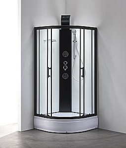 Душевая кабина с гидромассажем Taliente TA-99CB 90х90 стекло прозрачное купить в интернет-магазине Sanbest