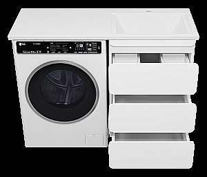 Тумба с раковиной Misty Чегет - 55 П-Чег-01055-01Н3Я (Раковина Гавана 120) белая для ванной в интернет-магазине Sanbest