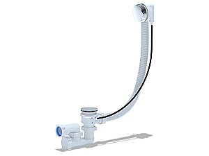 Слив-перелив для ванны Cersanit SMART 64285 хром купить в интернет-магазине сантехники Sanbest