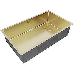 Кухонная мойка Paulmark Next-Skew 74 PM887444-LG светлое золото купить в интернет-магазине сантехники Sanbest